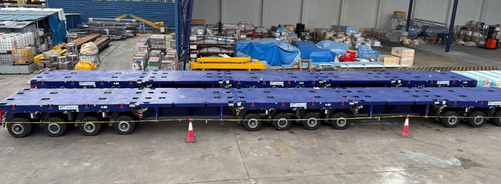 Self-propelled modular transporters